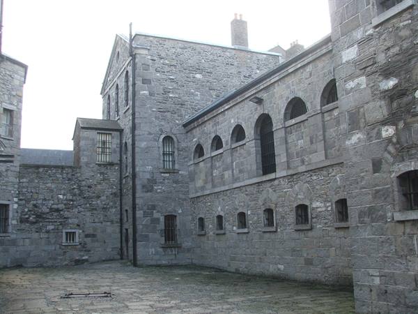 Kilmainham Gaol, the execution yard