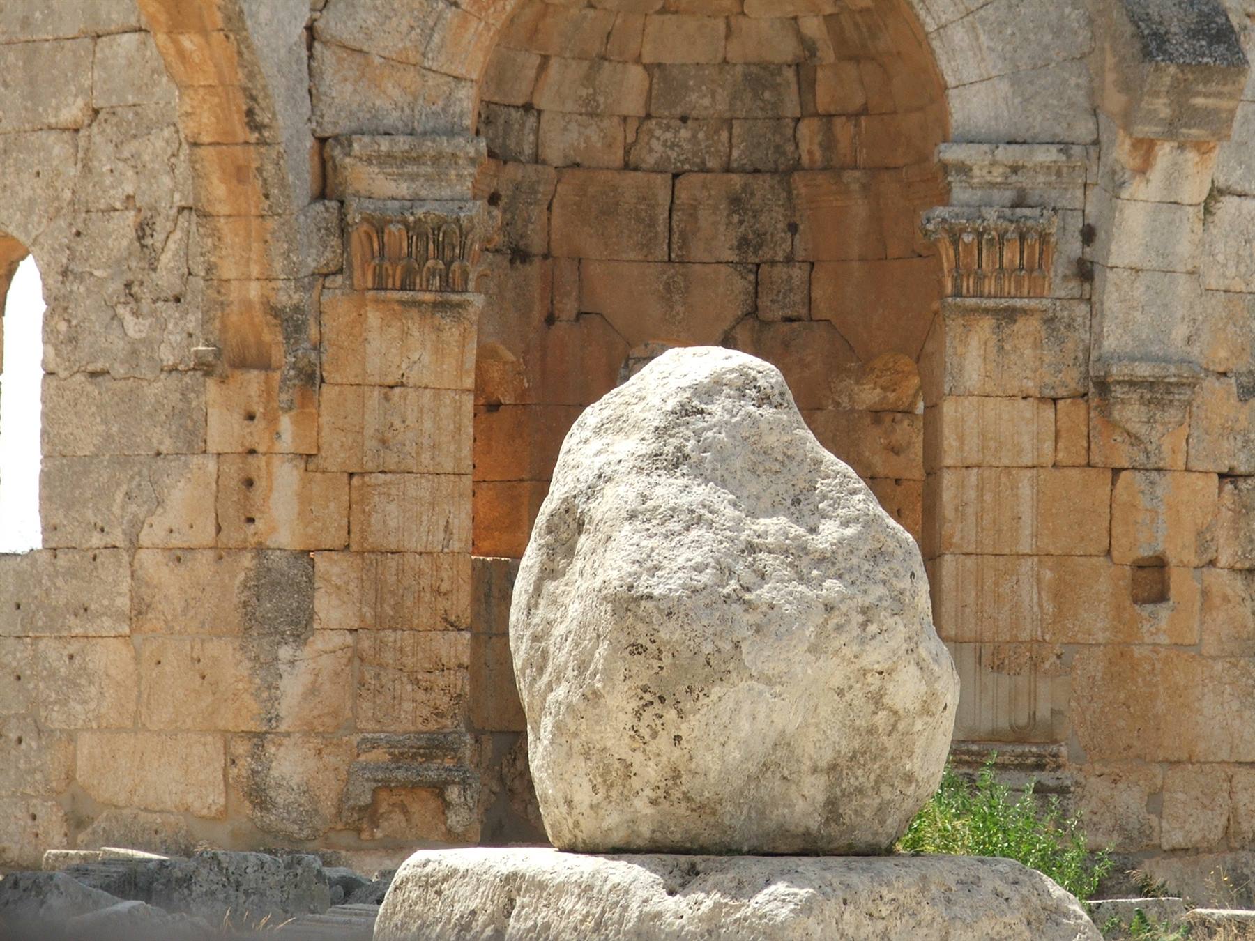 Saint Simeon: the column