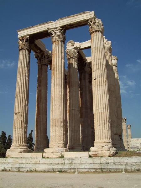 Temple of Apollo and Arch of Hadrian..