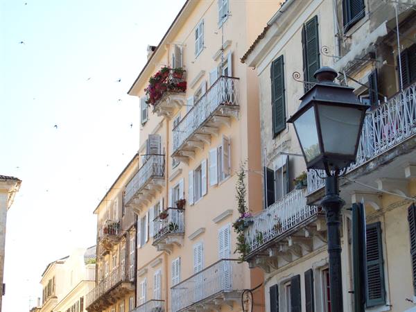 Corfu from the scooter I manage to snap this.. what a photographer!!