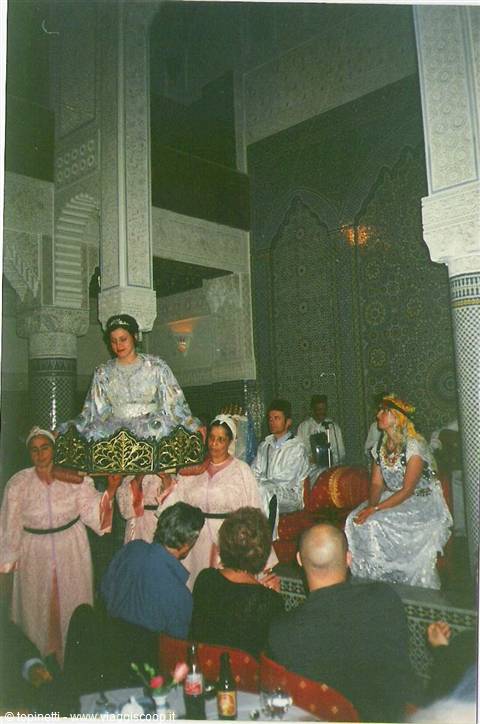 Party in a club in Fes