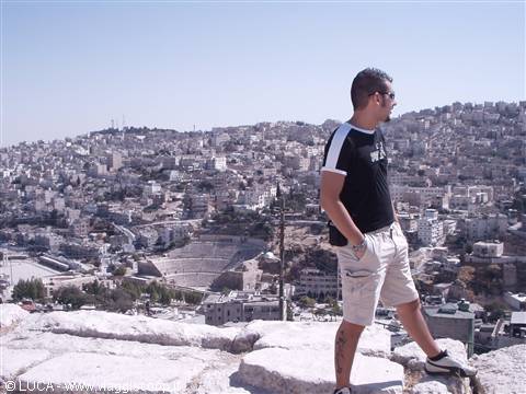 View of Amman from the citadel...