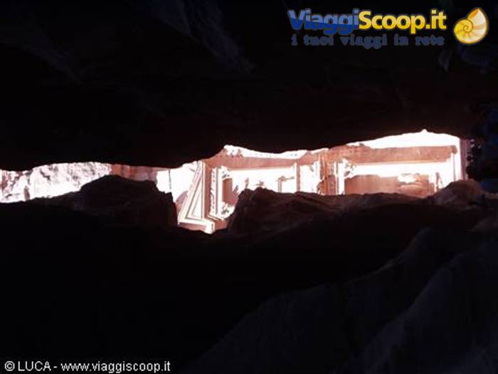 The end of the Siq...