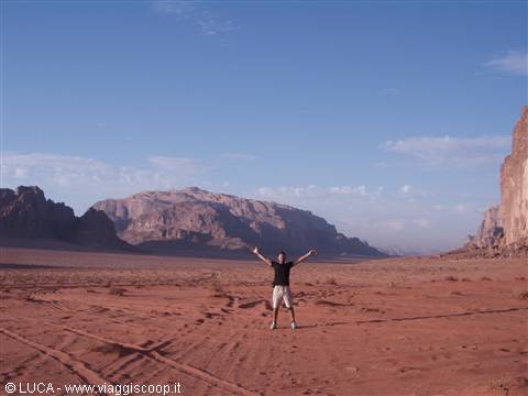 The Wadi Rum desert