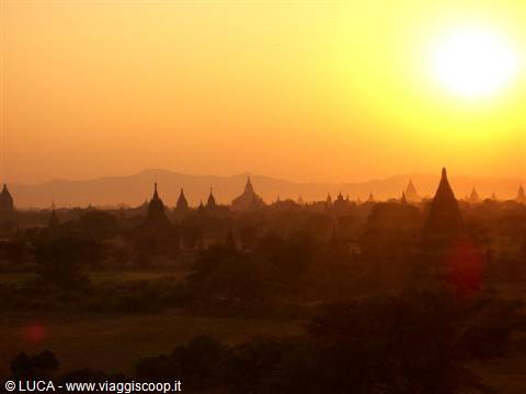 Bagan at Sunset...