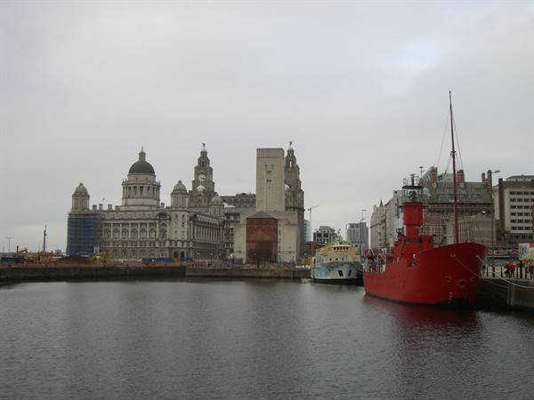 The port...