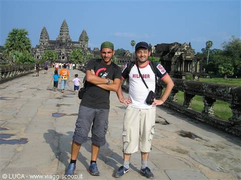 Angkor Wat - Stefano and I...