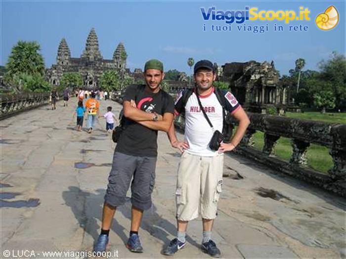 Angkor Wat - Stefano and I...
