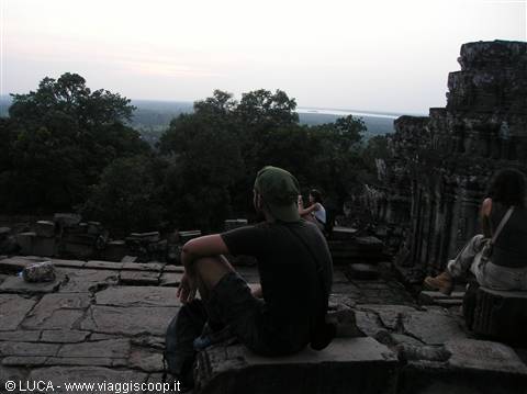 Angkor - The sunset...