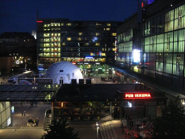 Helsinki - view from the Sokos hotel