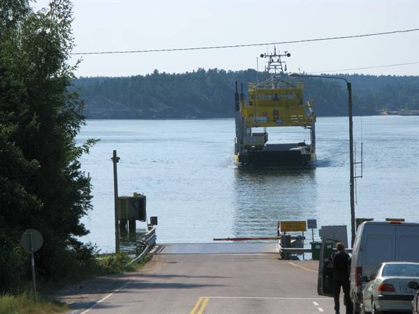 ferry to the Turku archipelago