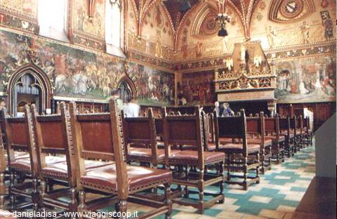 Bruges - Hotel de Ville, interior
