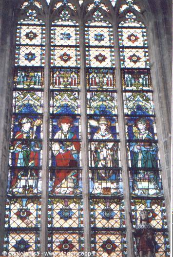 Lier - church stained glass