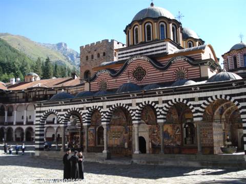 the Rila Monastery