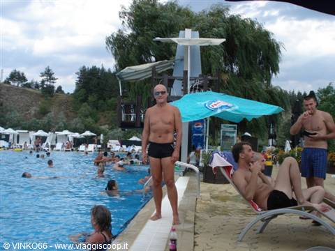 in the thermal pool of Dobrinishte