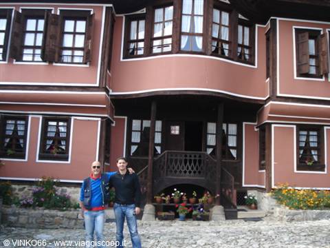 another house of Koprivishtitsa in the company of a Bulgarian friend