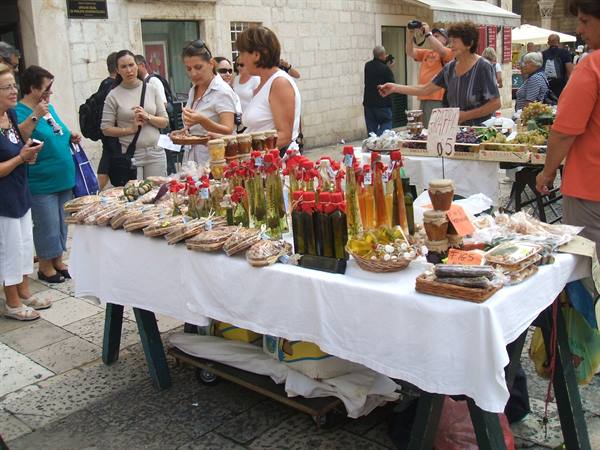 at the market