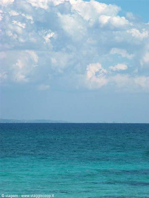 Clouds and sea!