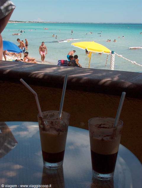 Shakerati Coffee at Punta Prosciutto