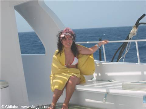 Blue sea and wind in the hair...