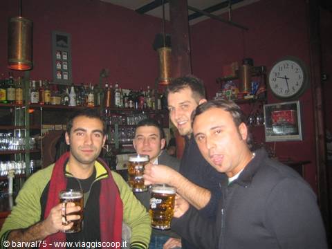 A toast in a pub