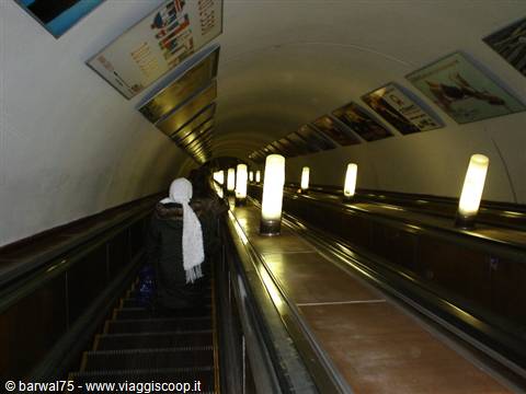 Moscow metro entrance