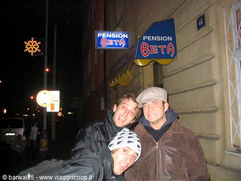 Our pension by night