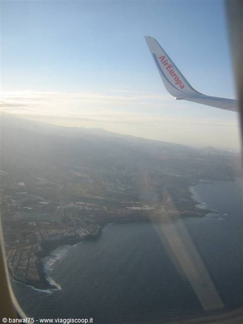 Departure from Gran Canaria