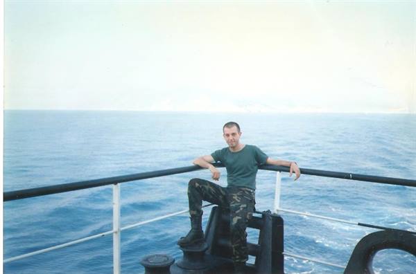 On the ship