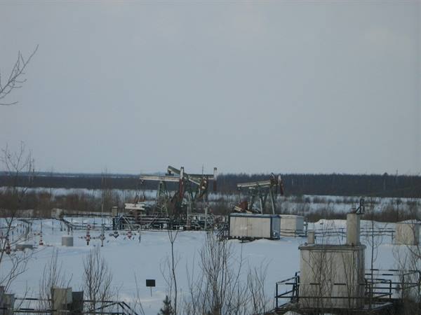 Oil amid the ice