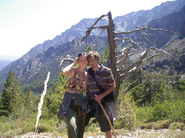 Towards the summit of Monte Cintu