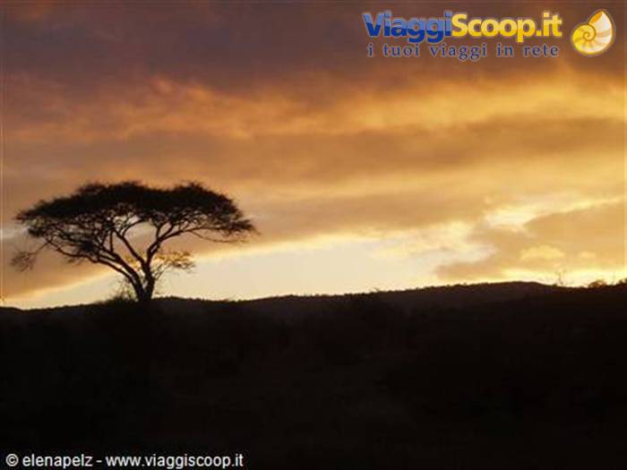 Breathtaking sunset at Lualenyi
