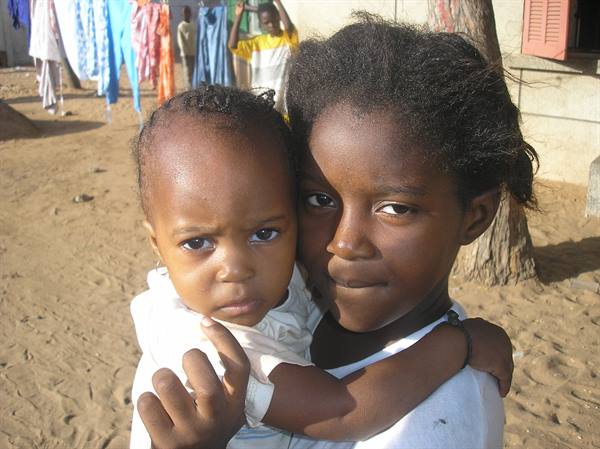 ...two little sisters...