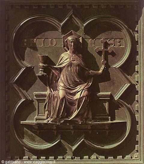 detail of the baptistery