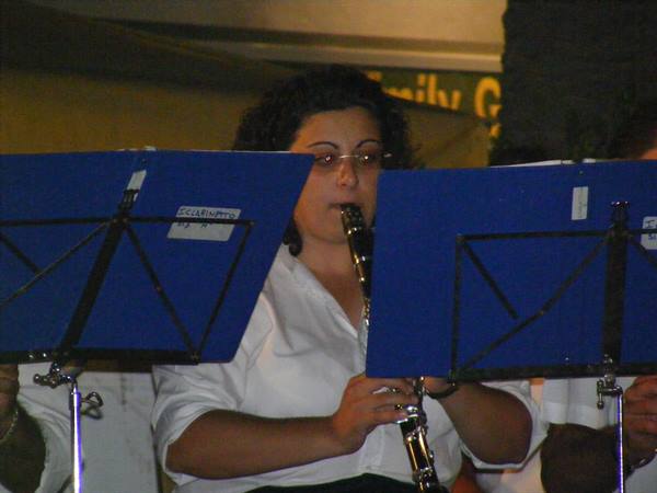super clarinettist:my niece Serena