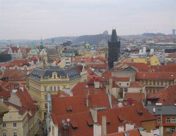 The view from the clock tower