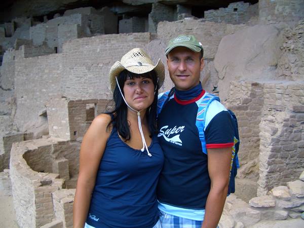 ME AND RO AT MESA VERDE