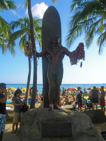 DUKE PAOA AT WAIKIKI