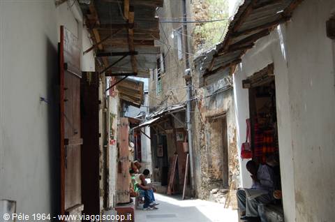 a street in Stone Town