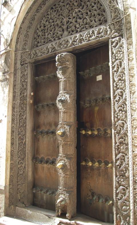 typical doors in Stone Town